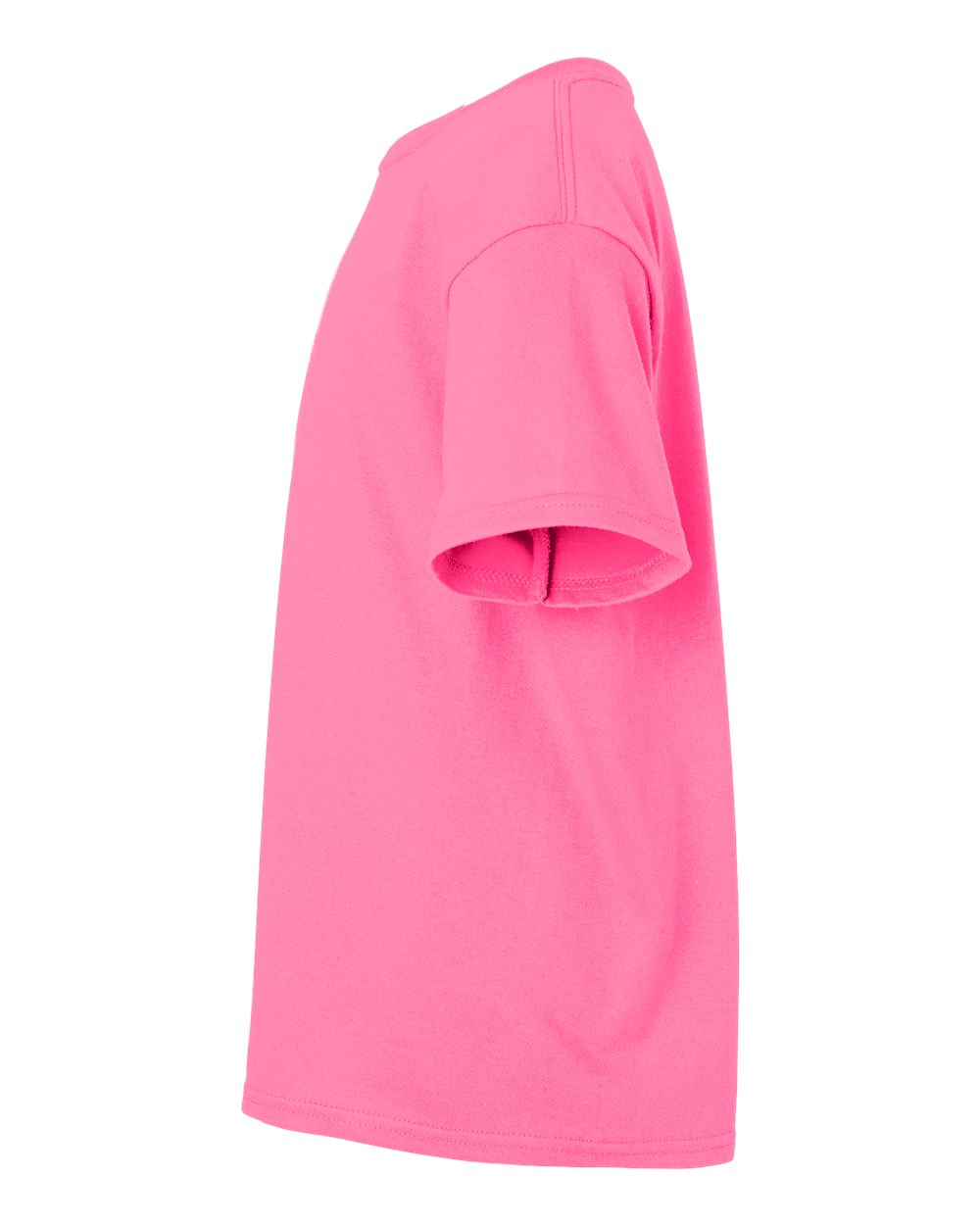 Gildan Youth Ultra Cotton® T-Shirt - 2000B - 2000BG Safety Pink