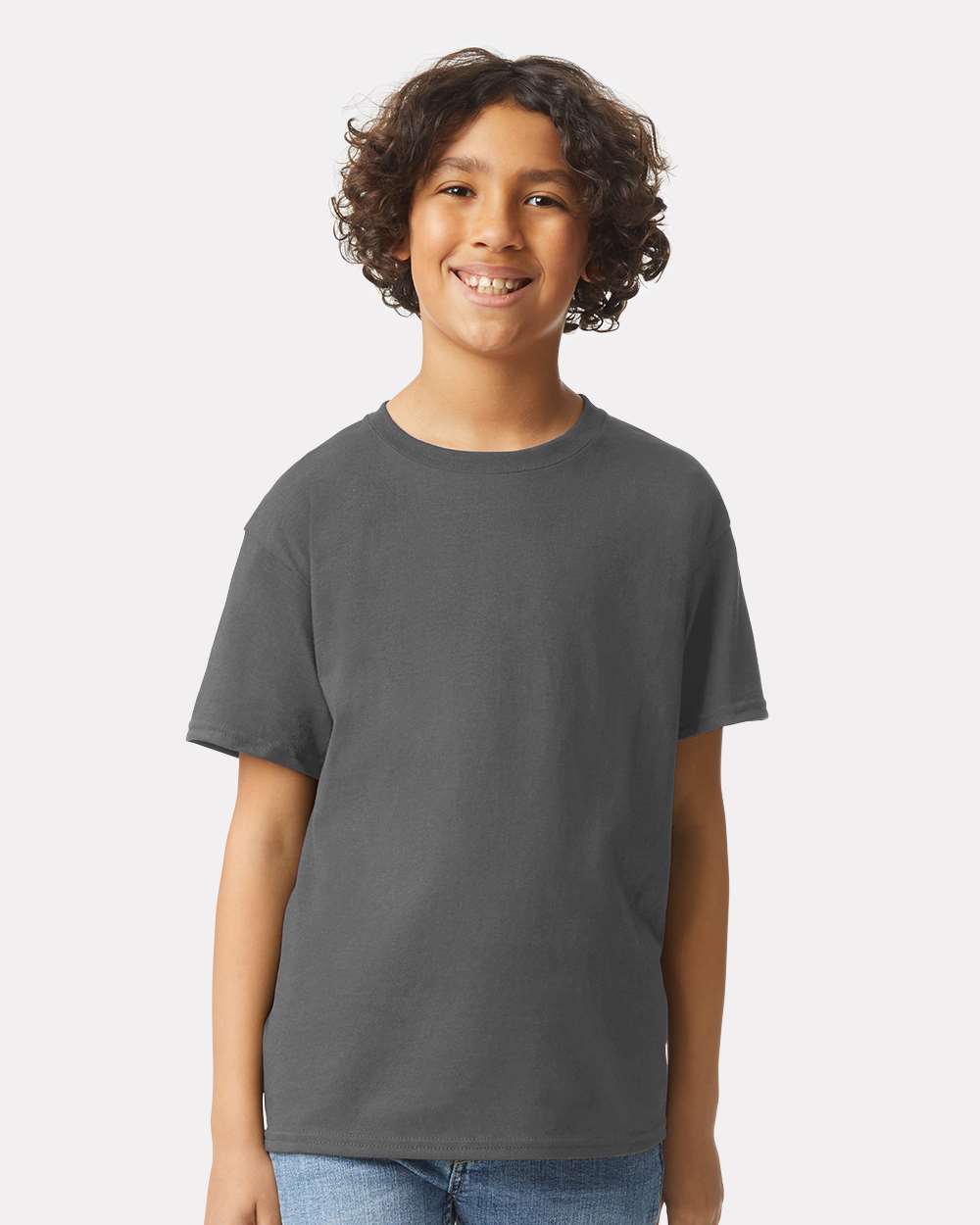 Gildan Youth Ultra Cotton® T-Shirt - 2000B - 2000BG Charcoal