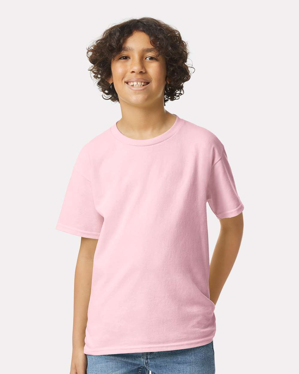 Gildan Youth Ultra Cotton® T-Shirt - 2000B - 2000BG Light Pink