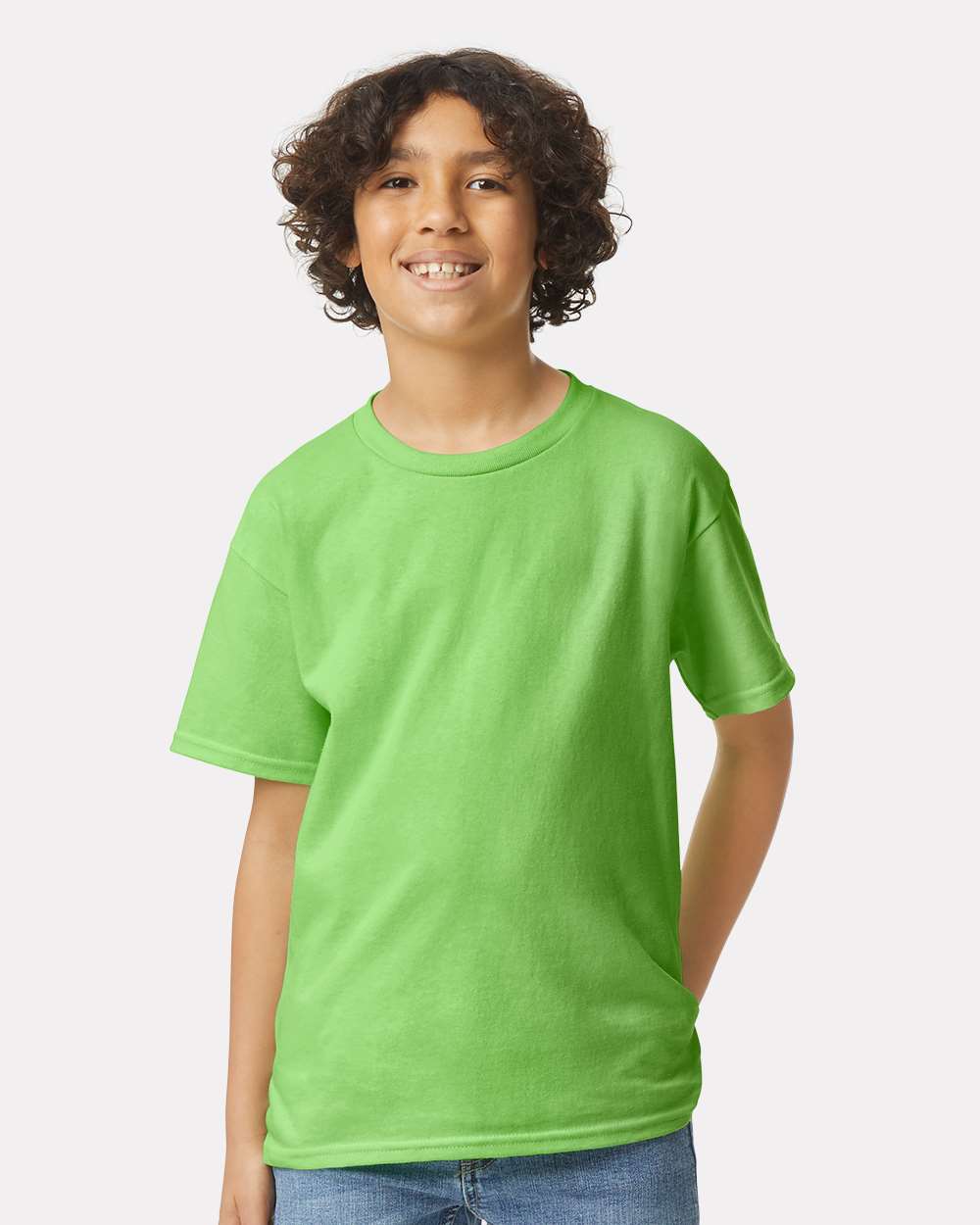 Gildan Youth Ultra Cotton® T-Shirt - 2000B - 2000BG Lime