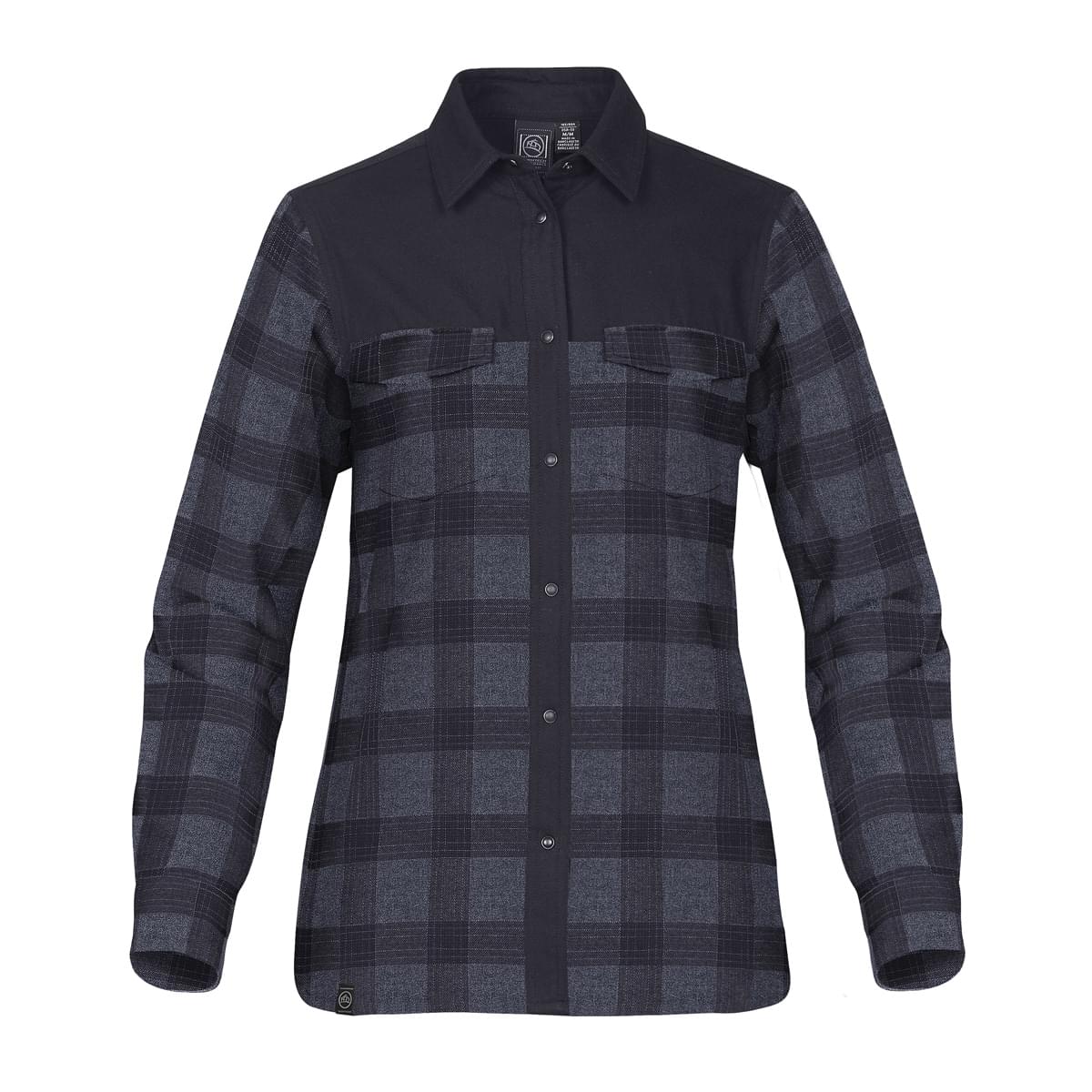 Stormtech Stormtech Women's Logan Thermal Long Sleeve Shirt - FLX-1W NAVY PLAID