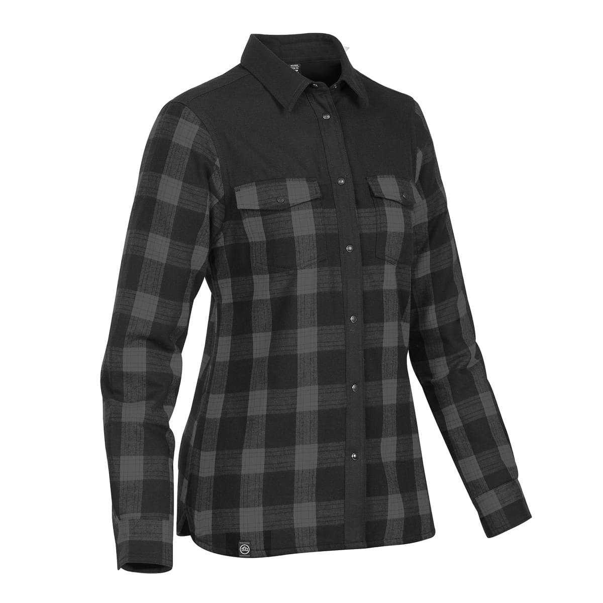 Stormtech Stormtech Women's Logan Thermal Long Sleeve Shirt - FLX-1W CARBON PLAID