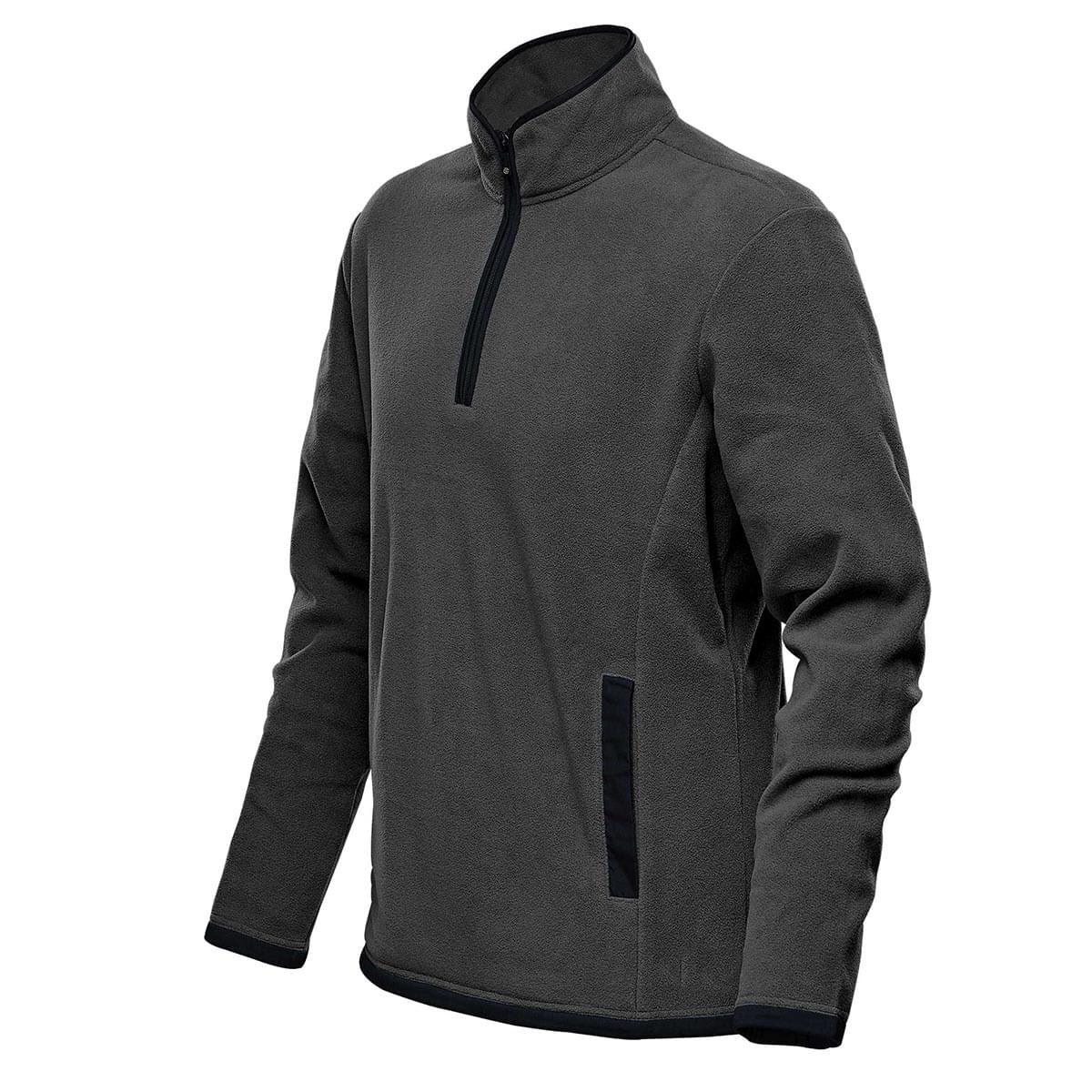 Stormtech Stormtech Men's Shasta Fleece 1/4 Zip Pullover - FPL-1 GRAPHITE- BLACK