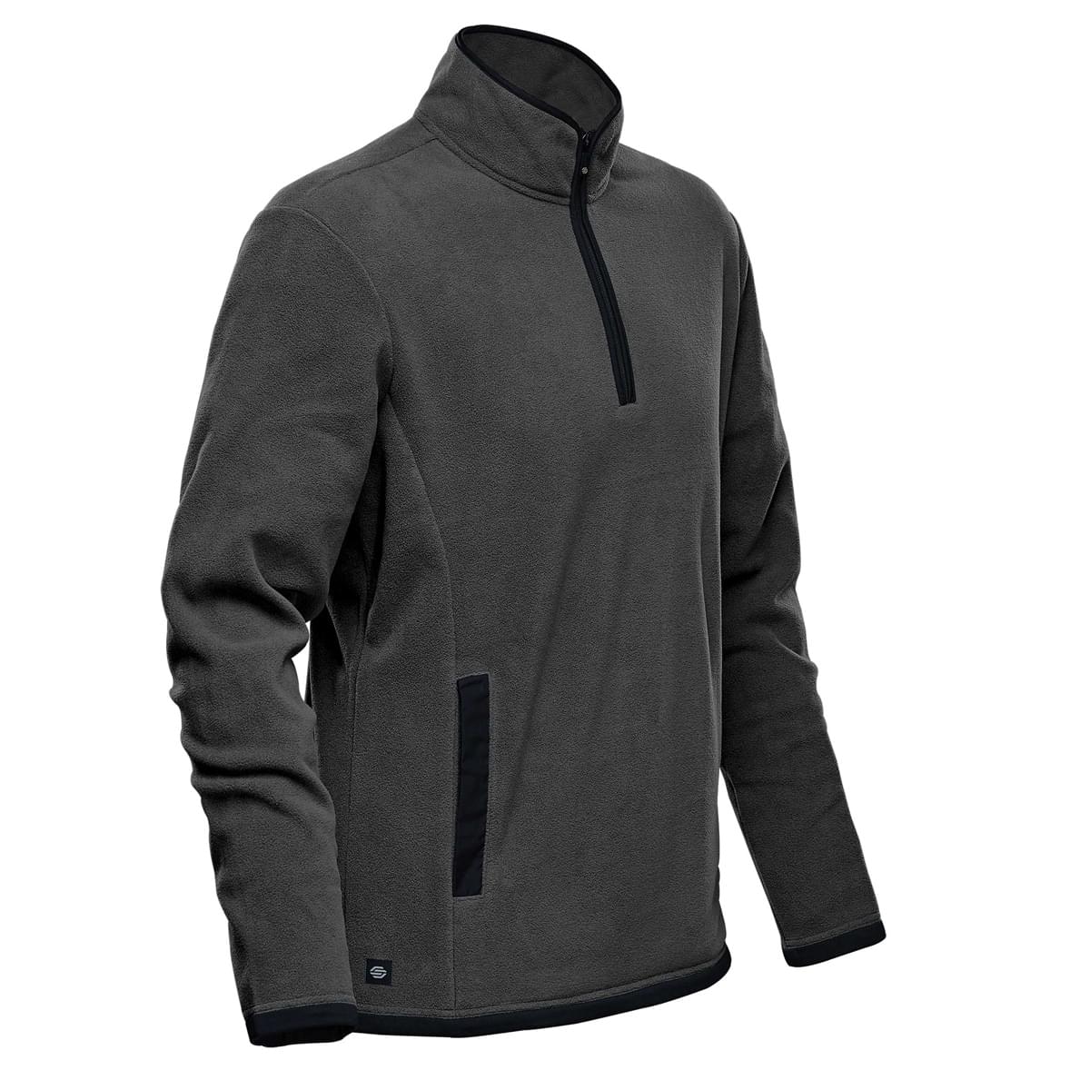 Stormtech Stormtech Men's Shasta Fleece 1/4 Zip Pullover - FPL-1 GRAPHITE- BLACK