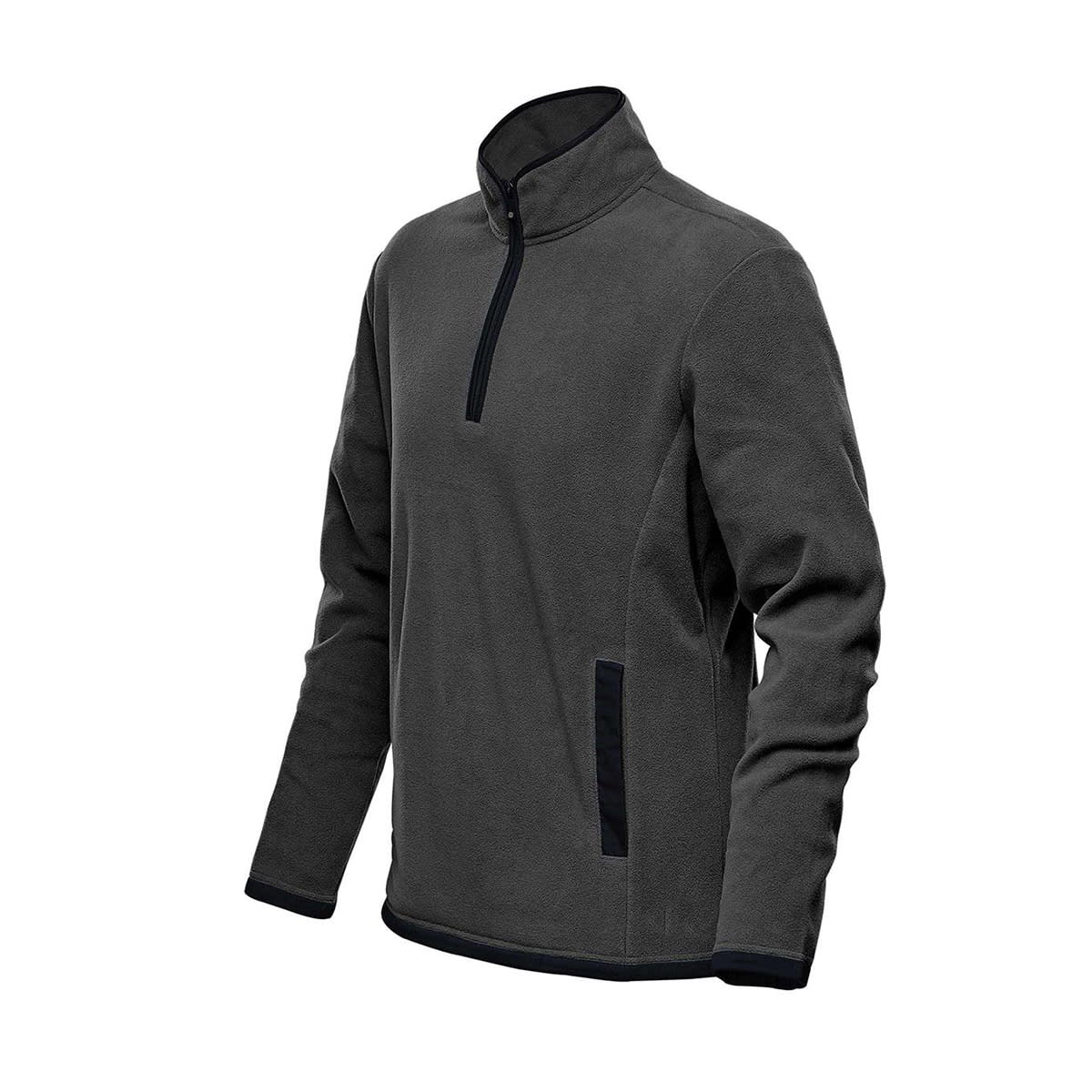 Stormtech Stormtech Men's Shasta Fleece 1/4 Zip Pullover - FPL-1 GRAPHITE- BLACK