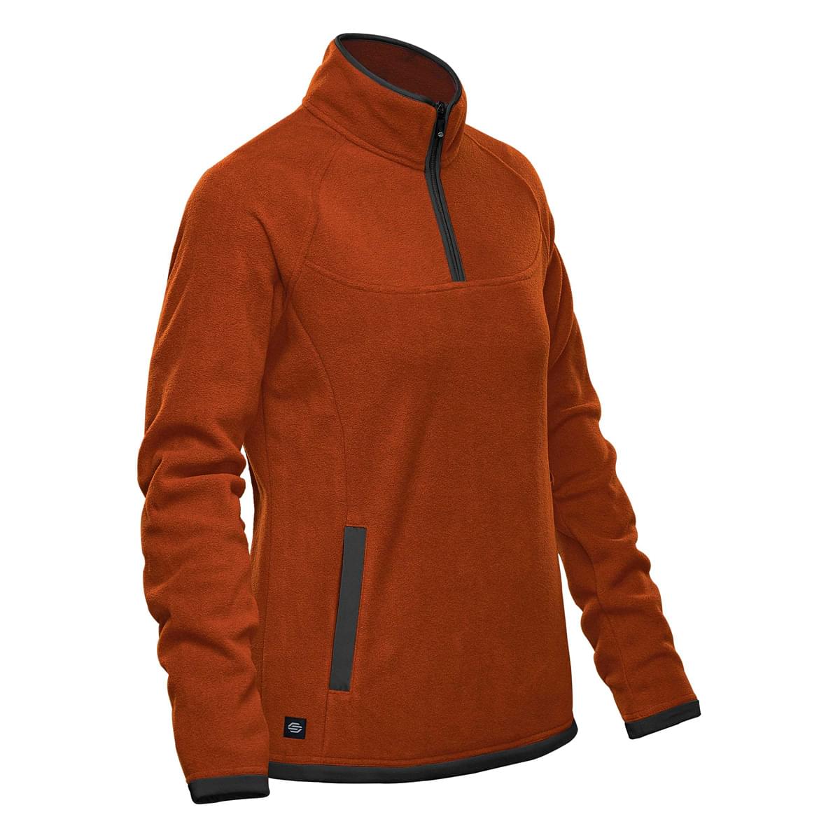 Stormtech Stormtech Women's Shasta Fleece 1/4 Zip Pullover - FPL-1W BURNT ORANGE- GRAPHITE