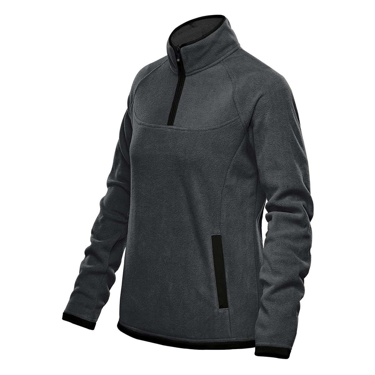 Stormtech Stormtech Women's Shasta Fleece 1/4 Zip Pullover - FPL-1W GRAPHITE- BLACK