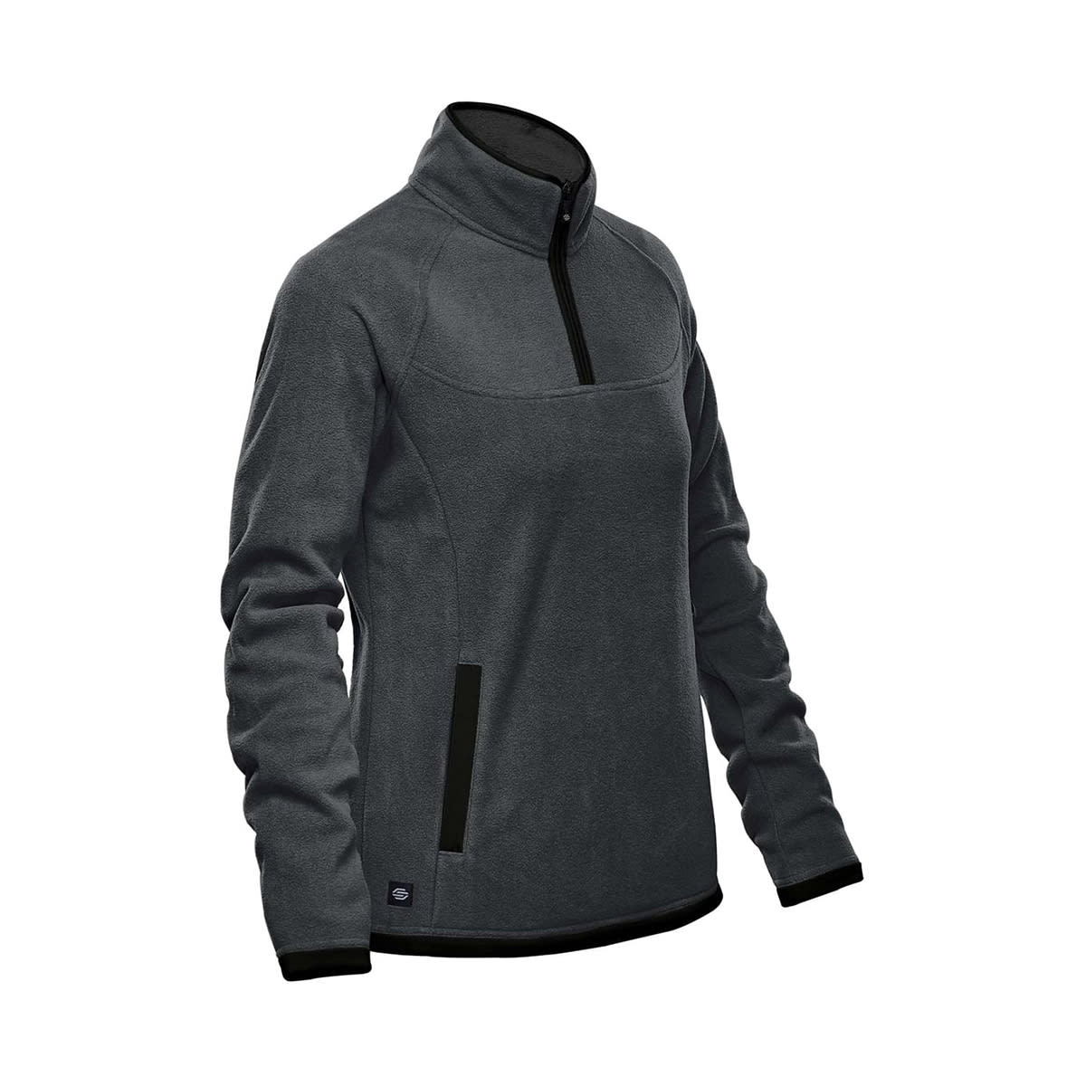 Stormtech Stormtech Women's Shasta Fleece 1/4 Zip Pullover - FPL-1W GRAPHITE- BLACK