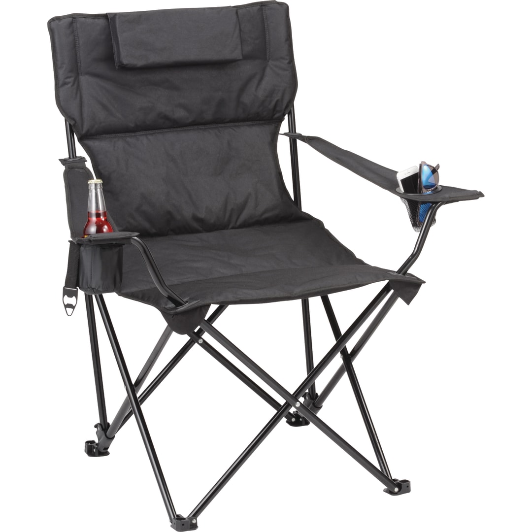 Premium Padded Reclining Chair (400lb Capacity) - 1070-87 Black