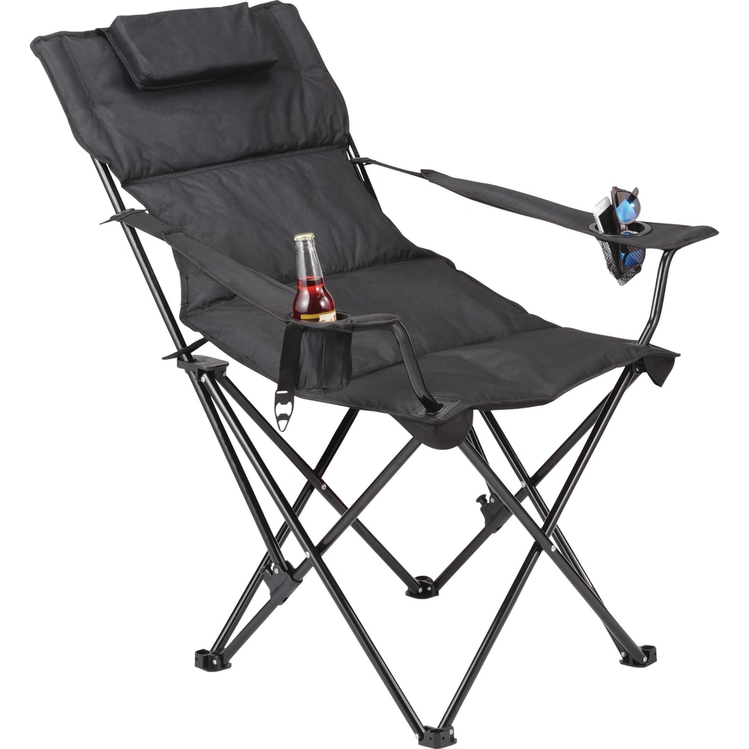 Premium Padded Reclining Chair (400lb Capacity) - 1070-87 Black