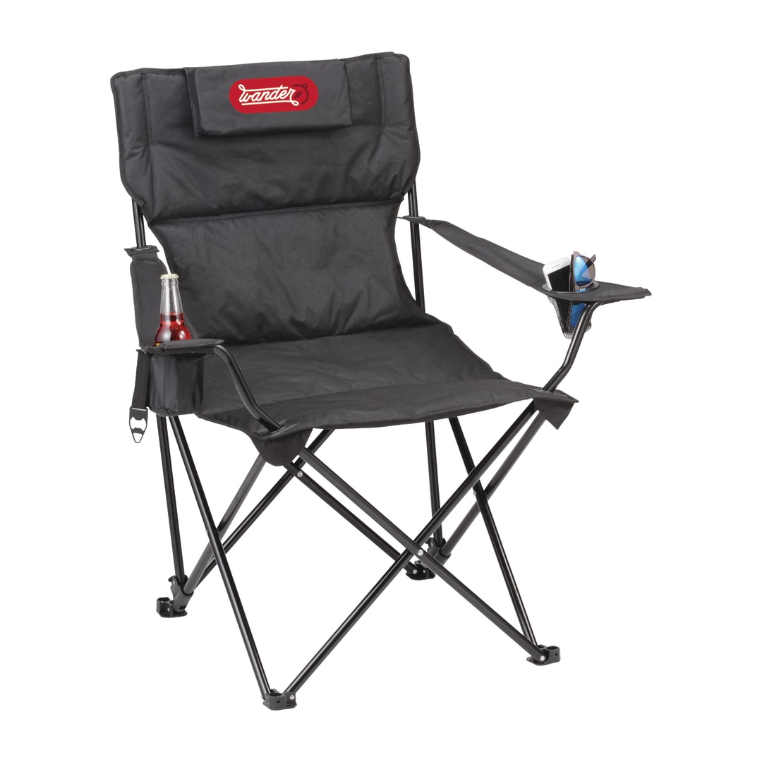 Premium Padded Reclining Chair (400lb Capacity) - 1070-87 Black