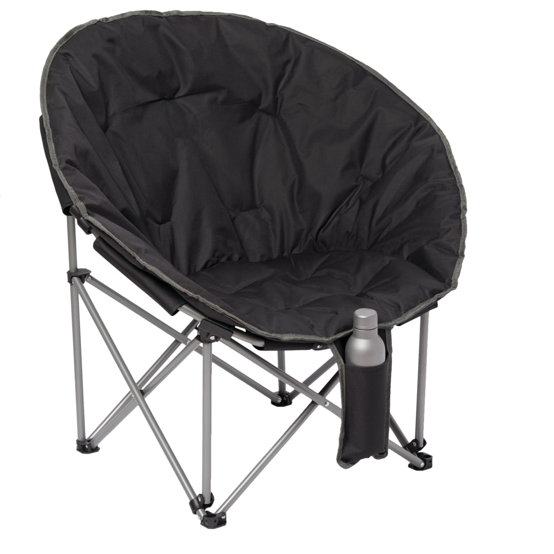 Folding Moon Chair (400lb Capacity) - 1070-94 Black