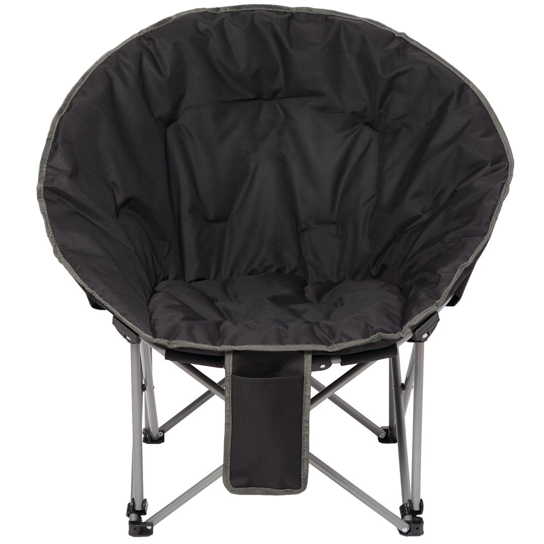 Folding Moon Chair (400lb Capacity) - 1070-94 Black
