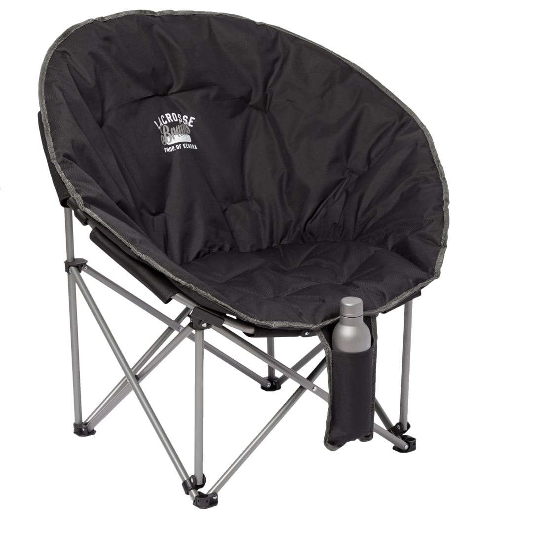 Folding Moon Chair (400lb Capacity) - 1070-94 Black