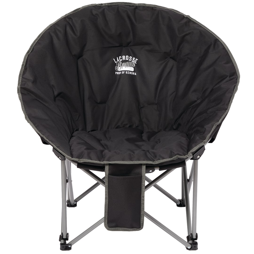 Folding Moon Chair (400lb Capacity) - 1070-94 Black