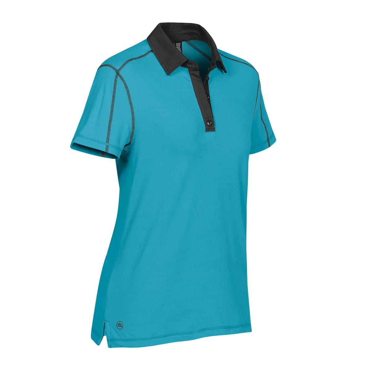Stormtech Stormtech Women's Odyssey Performance Polo - IPZ-2W ELECTRIC BLUE- BLACK