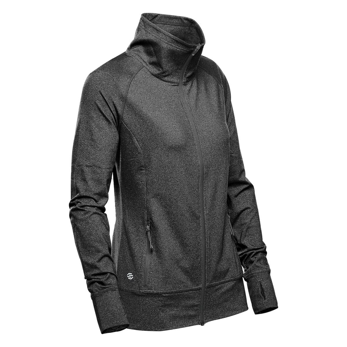 Stormtech Stormtech Women’s Pacific Knit Full Zip - JLC-1W GRAPHITE HEATHER