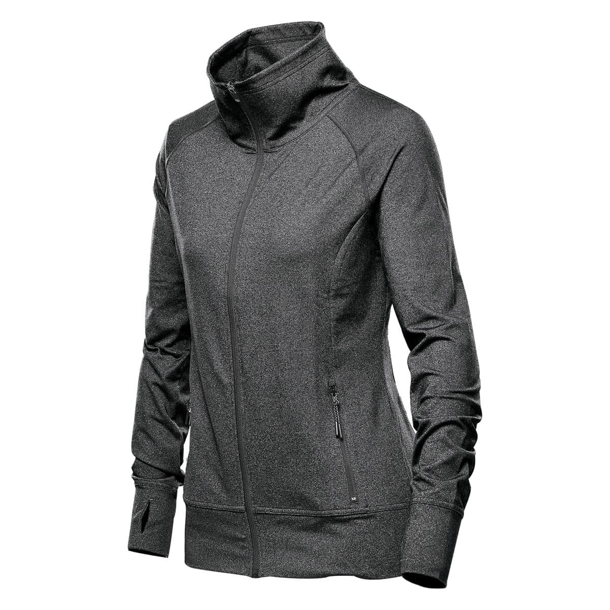 Stormtech Stormtech Women’s Pacific Knit Full Zip - JLC-1W GRAPHITE HEATHER