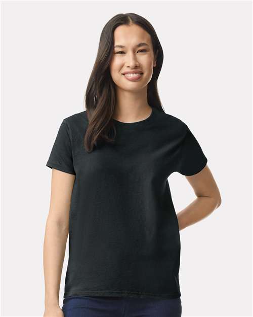 Gildan Women's Ultra Cotton® T-Shirt - 2000L Black