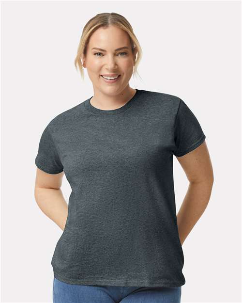 Gildan Women's Ultra Cotton® T-Shirt - 2000L Dark Heather