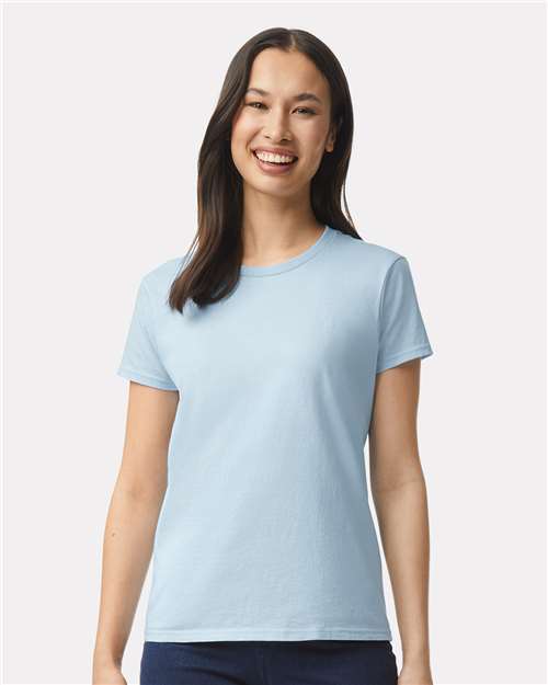 Gildan Women's Ultra Cotton® T-Shirt - 2000L Light Blue