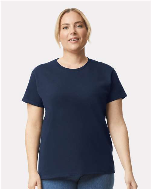 Gildan Women's Ultra Cotton® T-Shirt - 2000L Navy