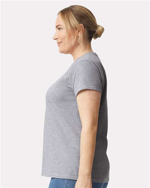 Gildan Women's Ultra Cotton® T-Shirt - 2000L Sport Grey