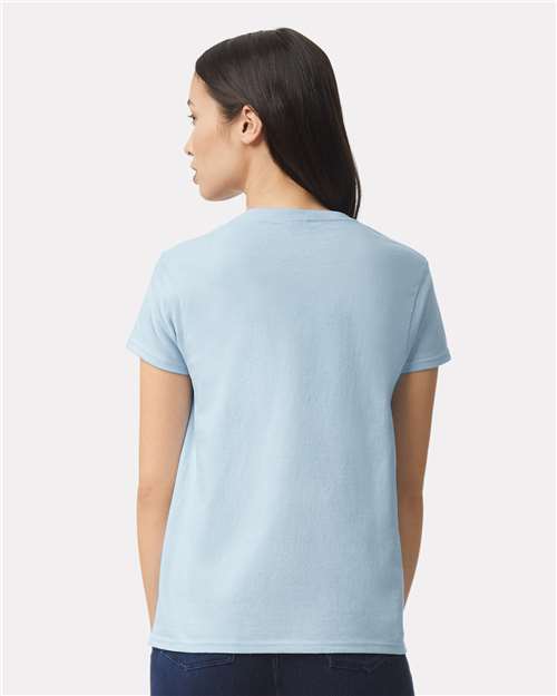 Gildan Women's Ultra Cotton® T-Shirt - 2000L Light Blue