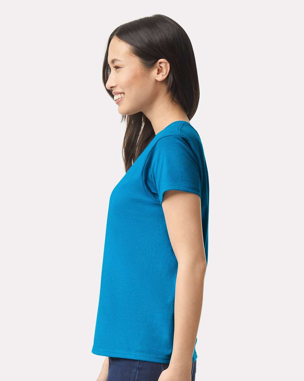 Gildan Women's Ultra Cotton® T-Shirt - 2000L Sapphire