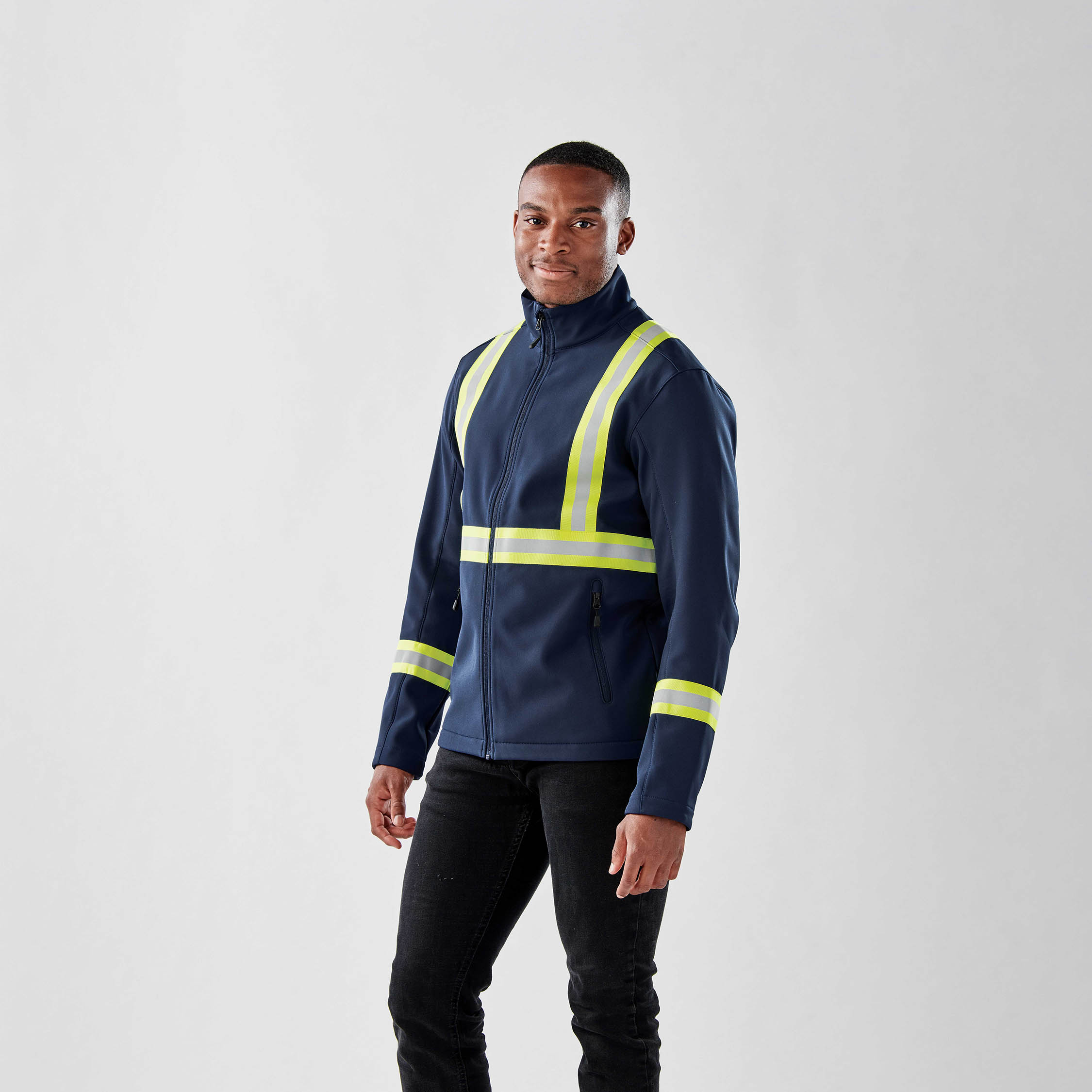 Stormtech Stormtech Men's Orbiter Reflective Softshell Jacket - KSB-1R 