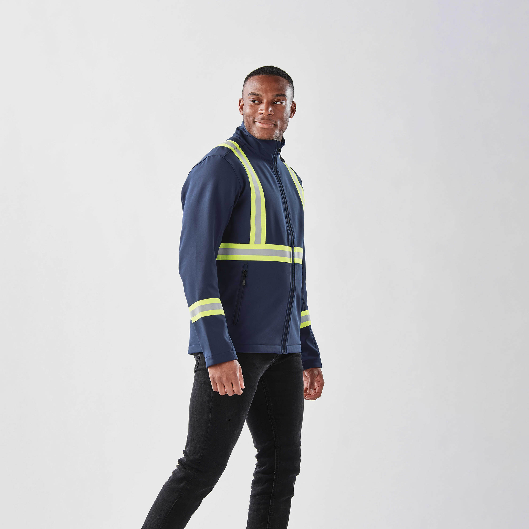 Stormtech Stormtech Men's Orbiter Reflective Softshell Jacket - KSB-1R 