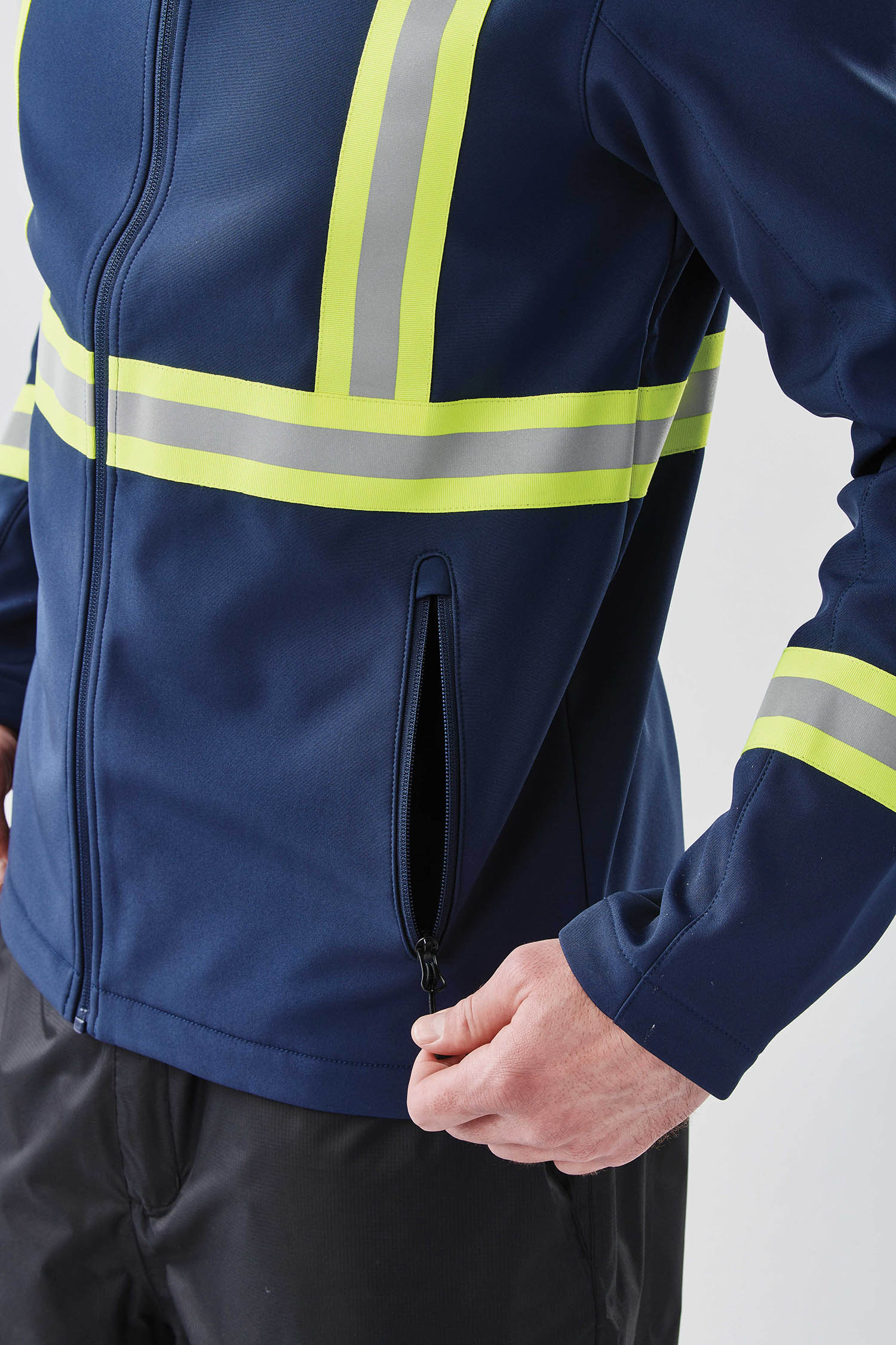 Stormtech Stormtech Men's Orbiter Reflective Softshell Jacket - KSB-1R 