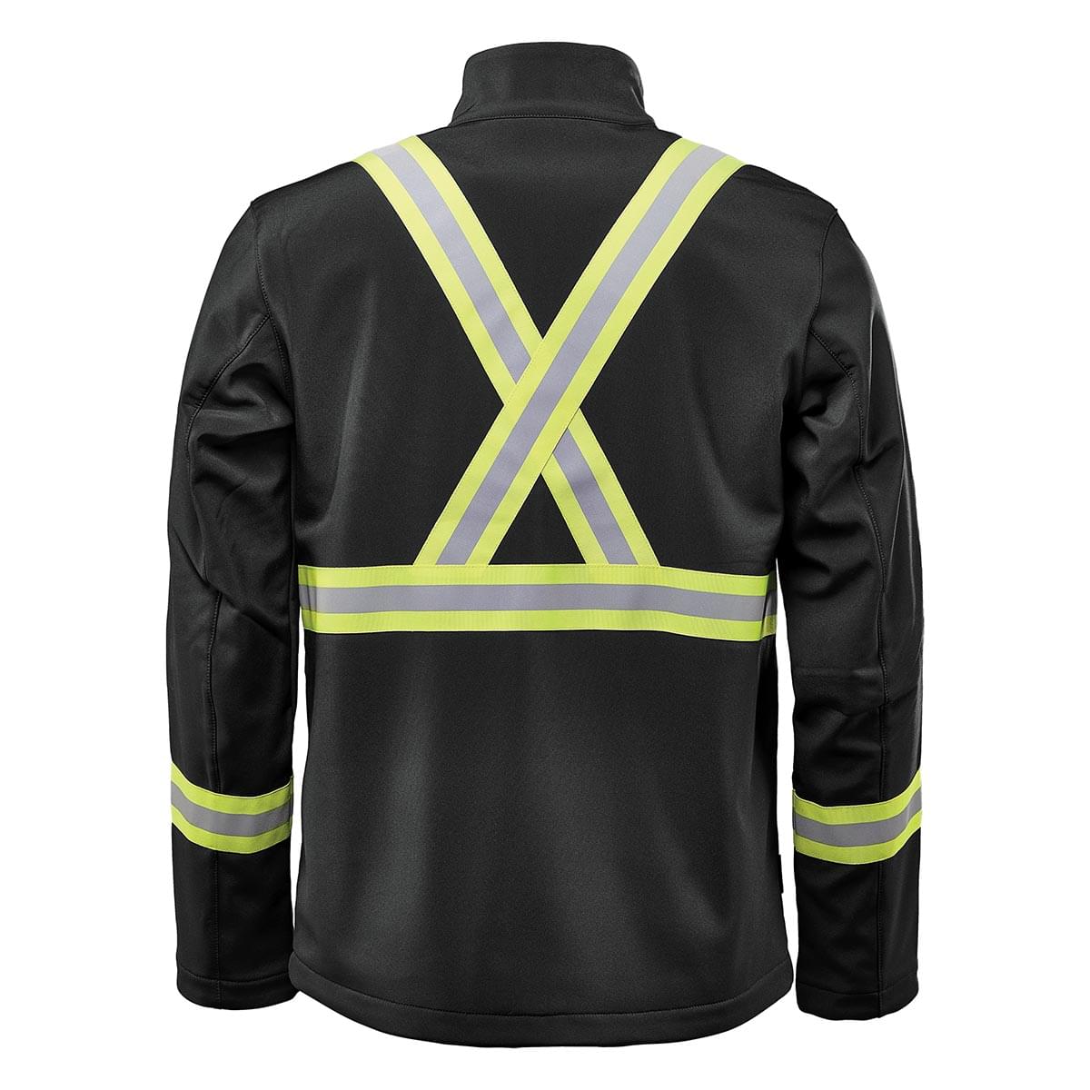 Stormtech Stormtech Men's Orbiter Reflective Softshell Jacket - KSB-1R BLACK