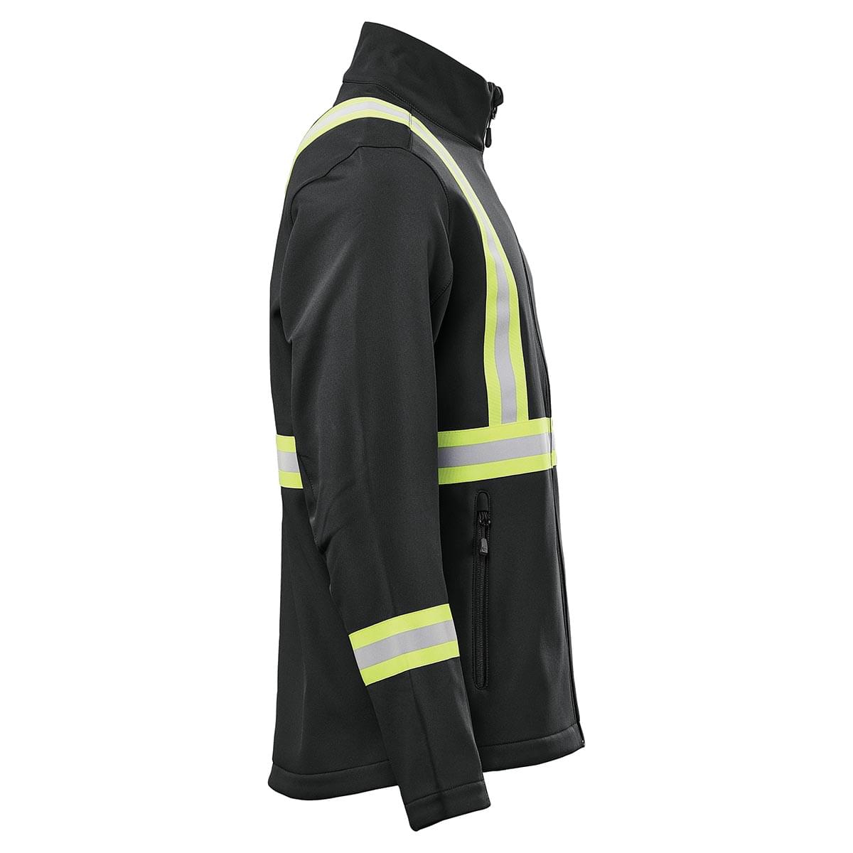 Stormtech Stormtech Men's Orbiter Reflective Softshell Jacket - KSB-1R BLACK