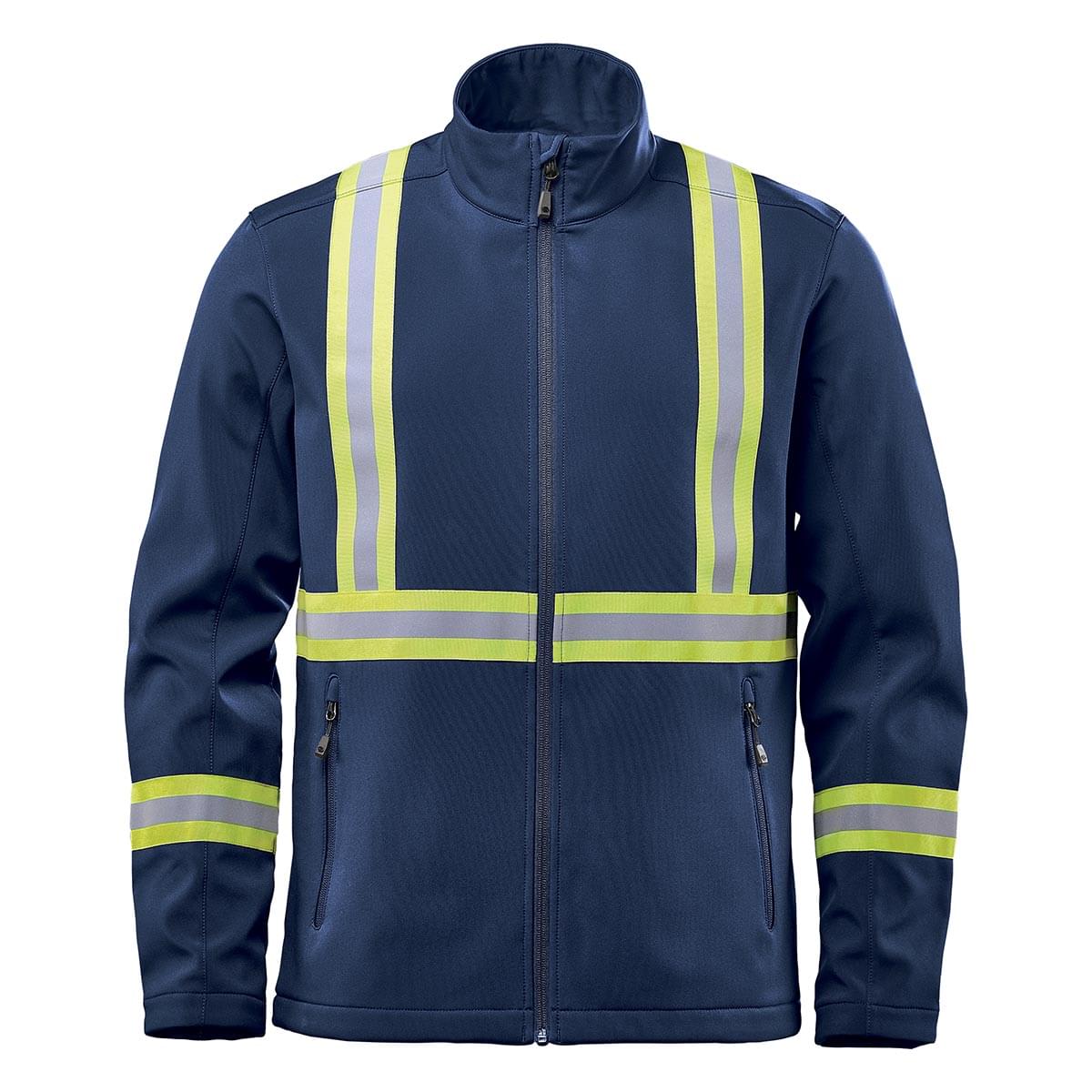 Stormtech Stormtech Men's Orbiter Reflective Softshell Jacket - KSB-1R NAVY