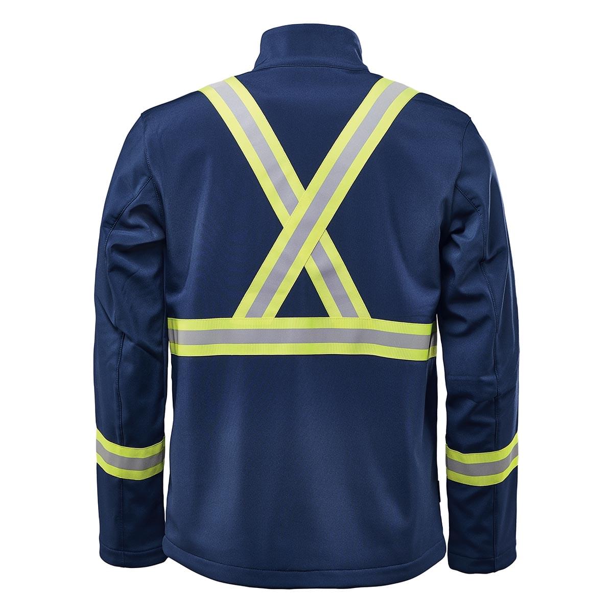 Stormtech Stormtech Men's Orbiter Reflective Softshell Jacket - KSB-1R NAVY