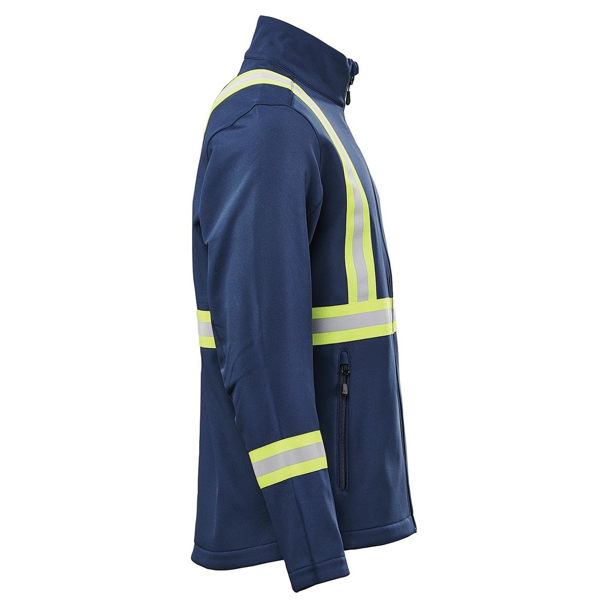 Stormtech Stormtech Men's Orbiter Reflective Softshell Jacket - KSB-1R NAVY