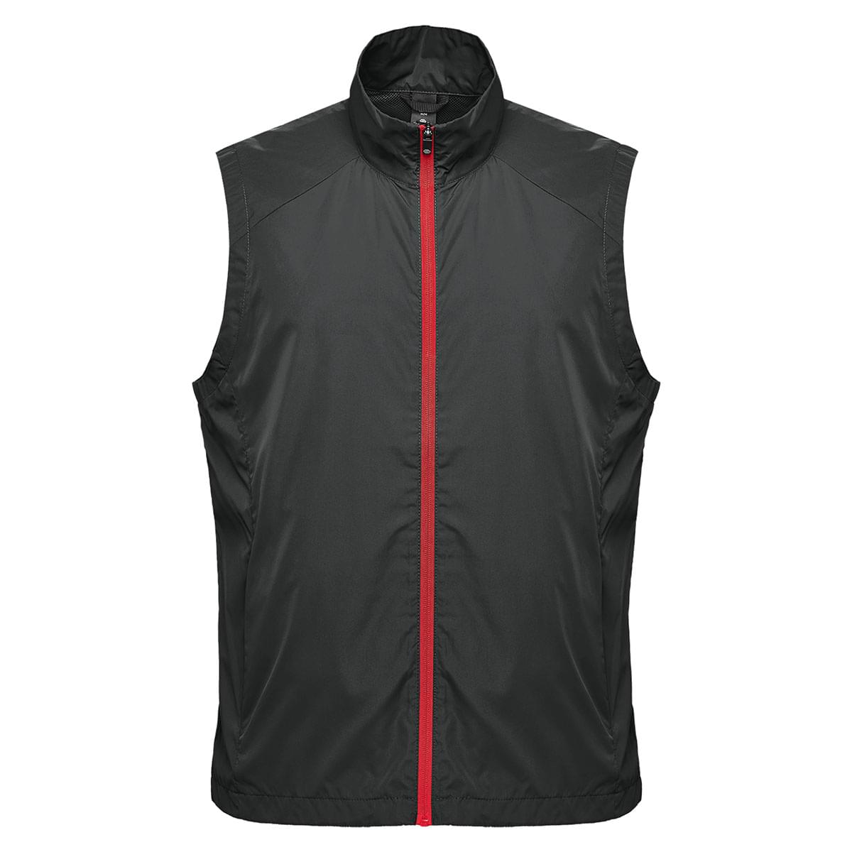 Stormtech Gilet Pacifica pour hommes - KTV-1 BLACK- BRIGHT RED