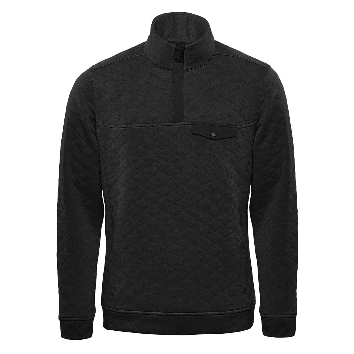 Stormtech Stormtech Men's Montebello Thermal 1/4 Zip Pullover - KXP-1 DARK CHARCOAL HEATHER