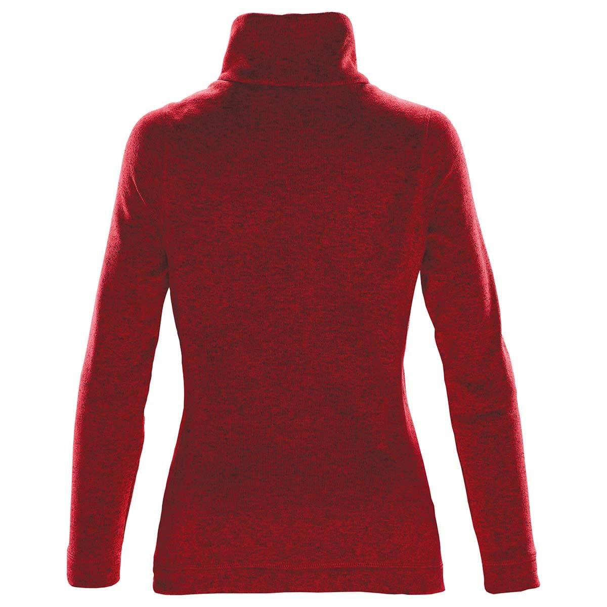 Stormtech Stormtech Women's Tundra Sweater Fleece Jacket - NFX-2W RED HEATHER