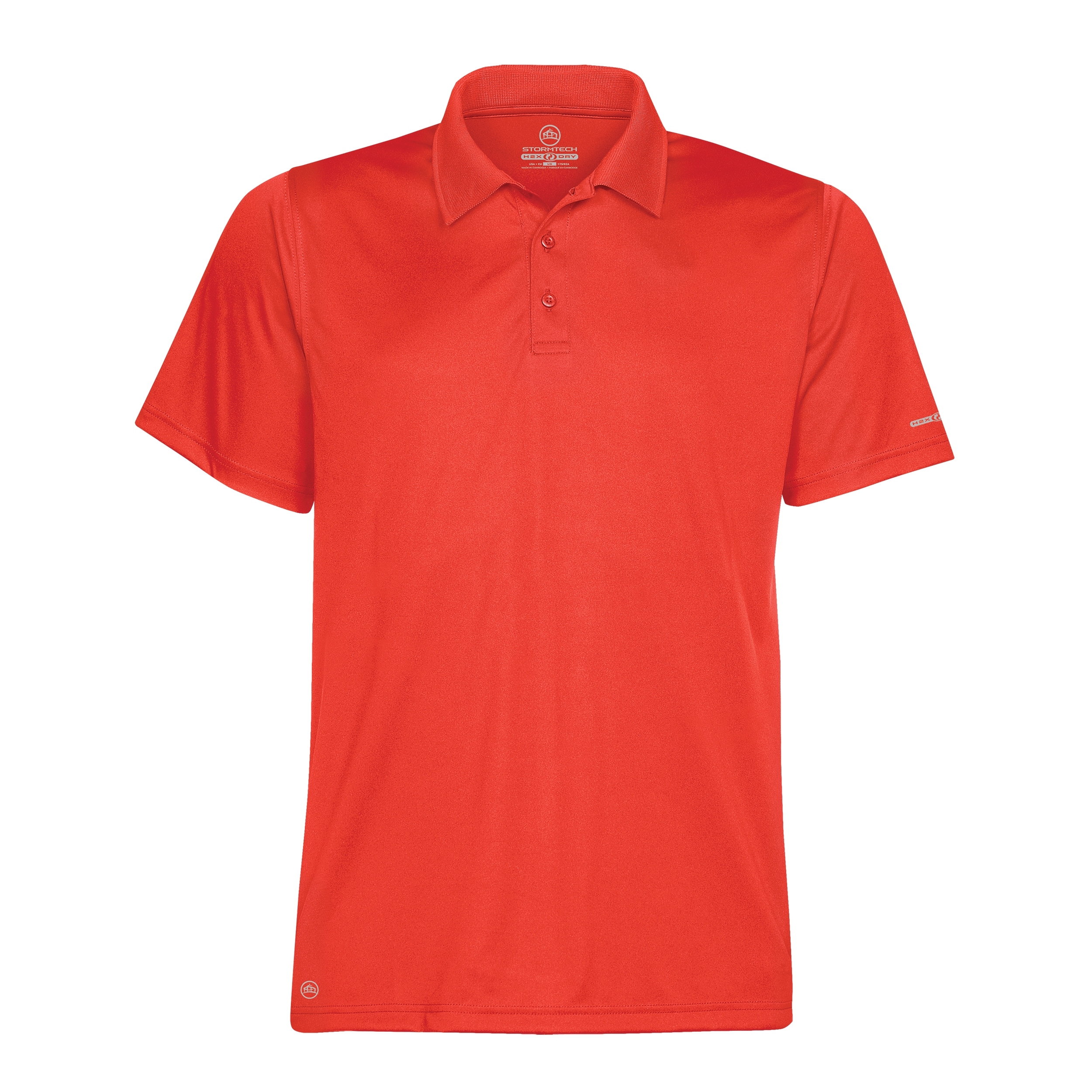 Stormtech Stormtech Men's Phoenix H2X-DRY Polo - PS-2 HOT RED