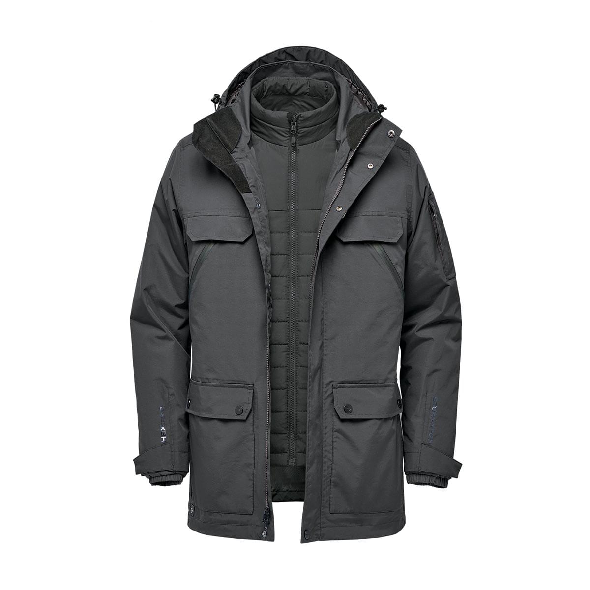Stormtech Stormtech Men's Fairbanks 5-in-1 System Jacket - PXR-2 GRAPHITE