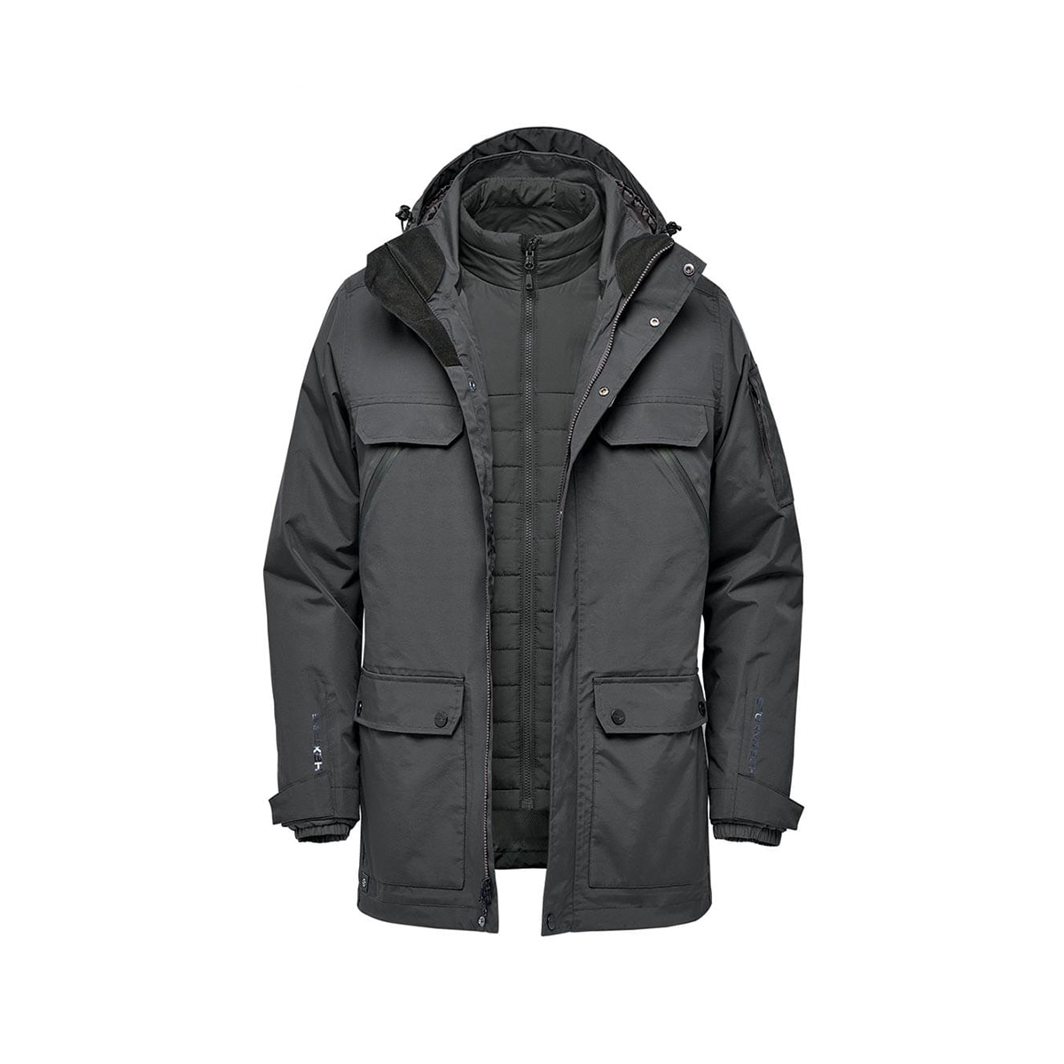 Stormtech Stormtech Men's Fairbanks 5-in-1 Jacket - PXR-2 GRAPHITE