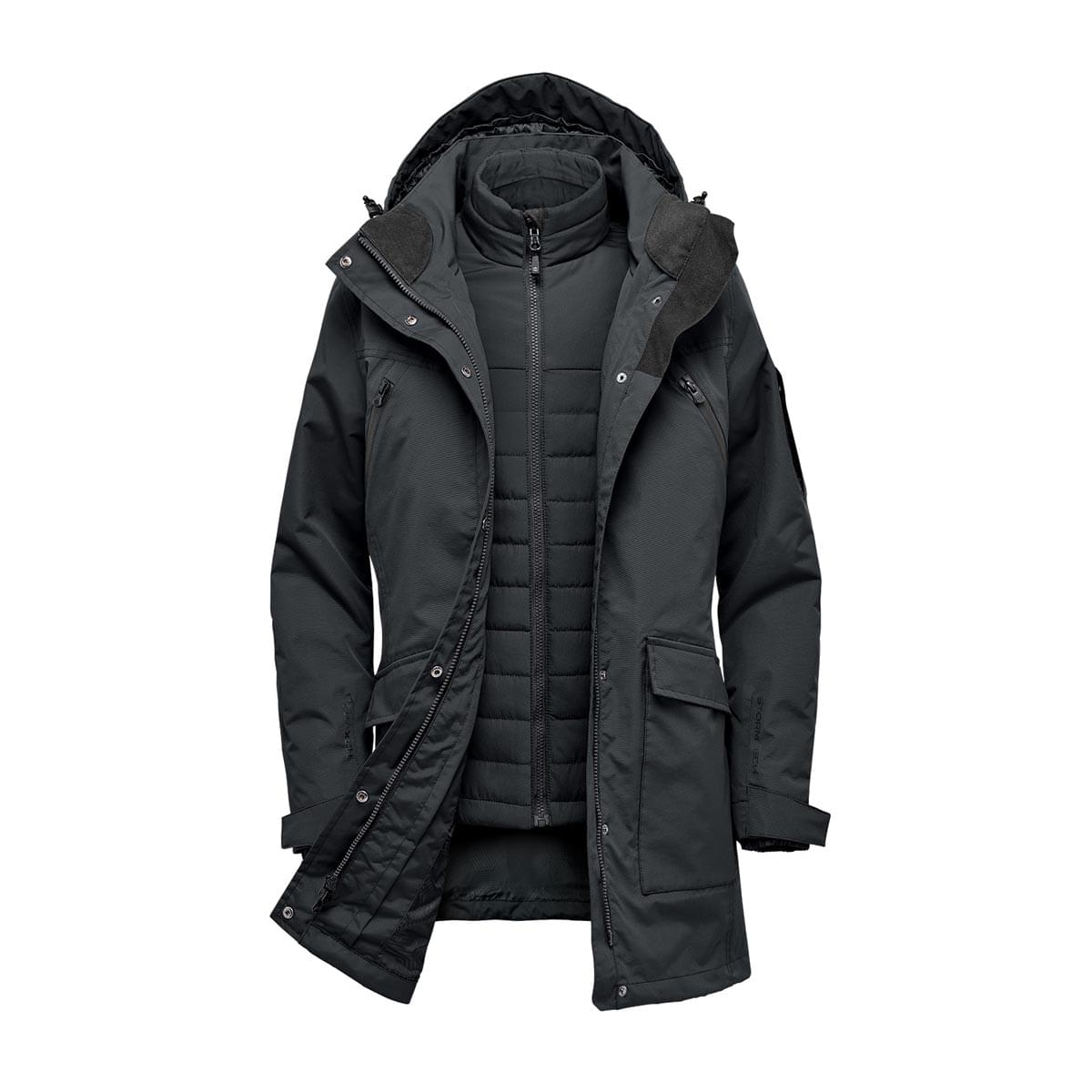 Stormtech Stormtech Women's Fairbanks 5-in-1 System Jacket - PXR-2W BLACK