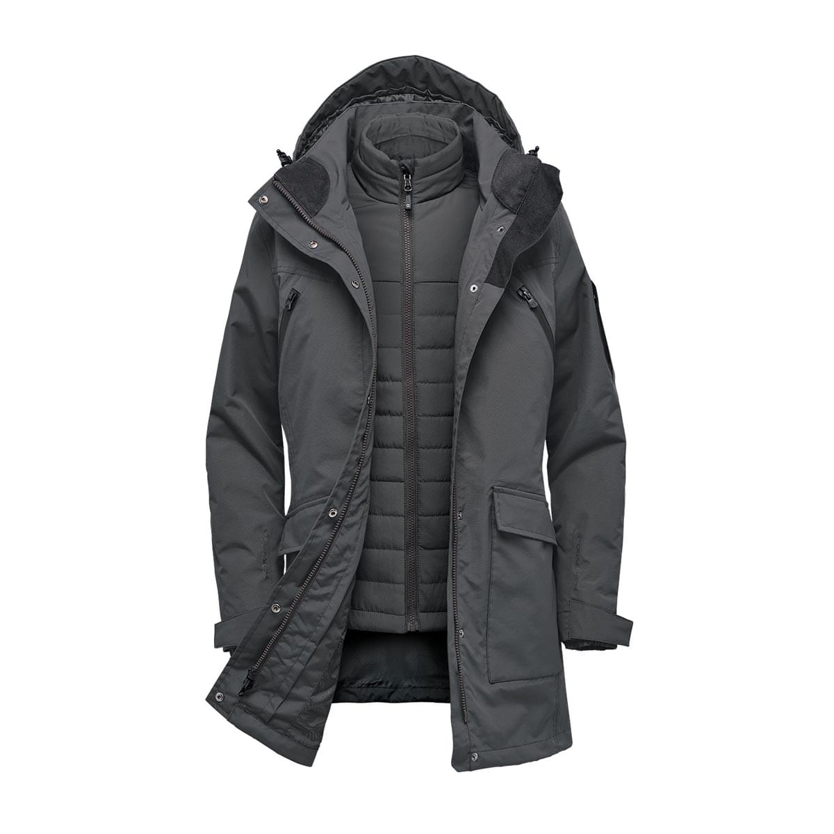 Stormtech Stormtech Women's Fairbanks 5-in-1 Jacket - PXR-2W GRAPHITE