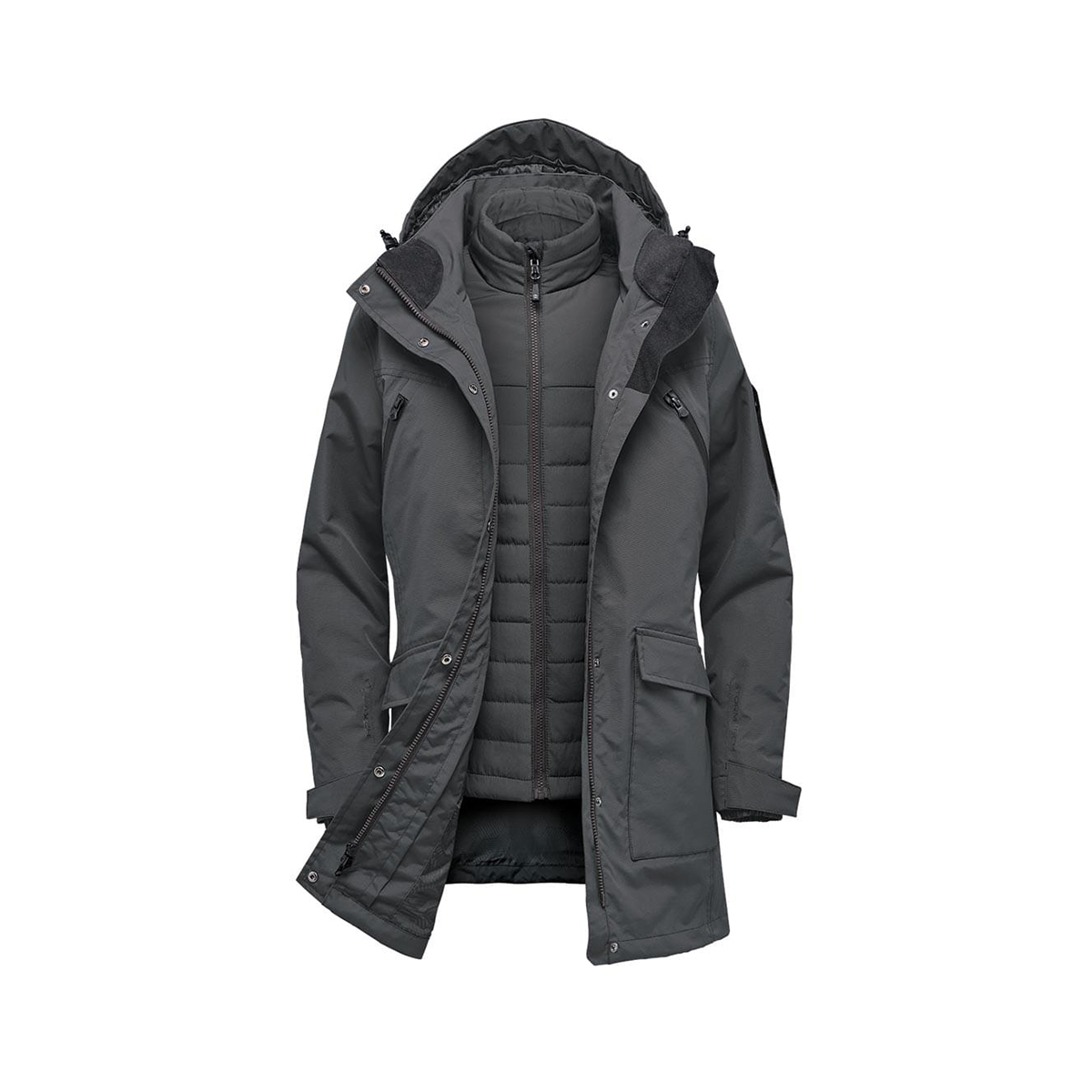 Stormtech Stormtech Women's Fairbanks 5-in-1 Jacket - PXR-2W GRAPHITE