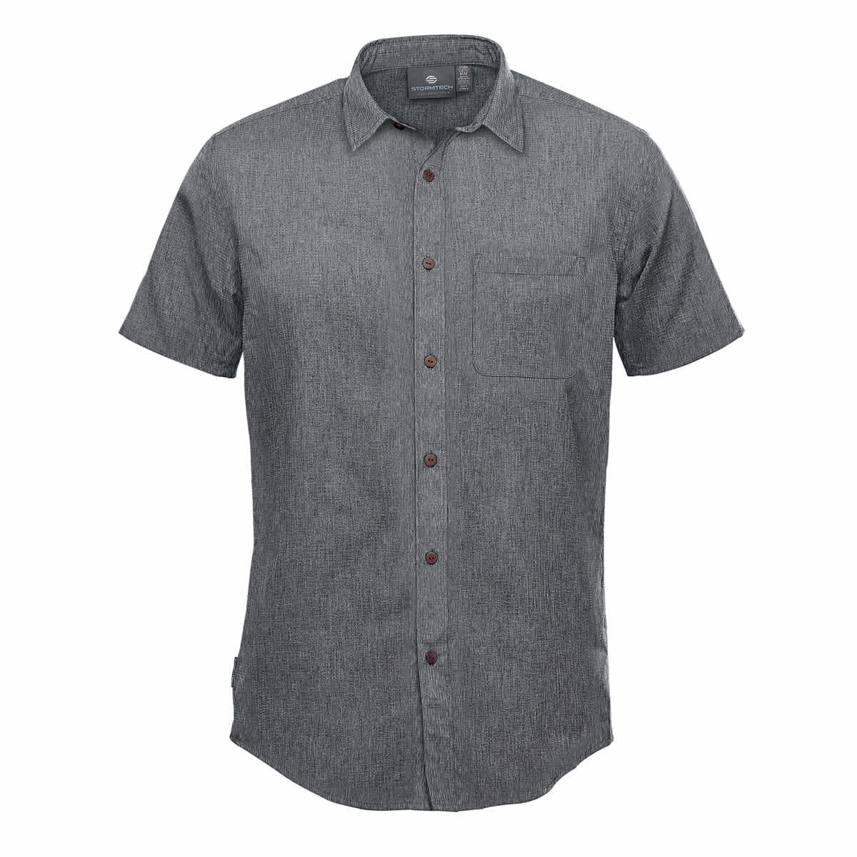 Stormtech Stormtech Men's Azores Quick Dry Shirt - QRT-1 HEATHER GREY