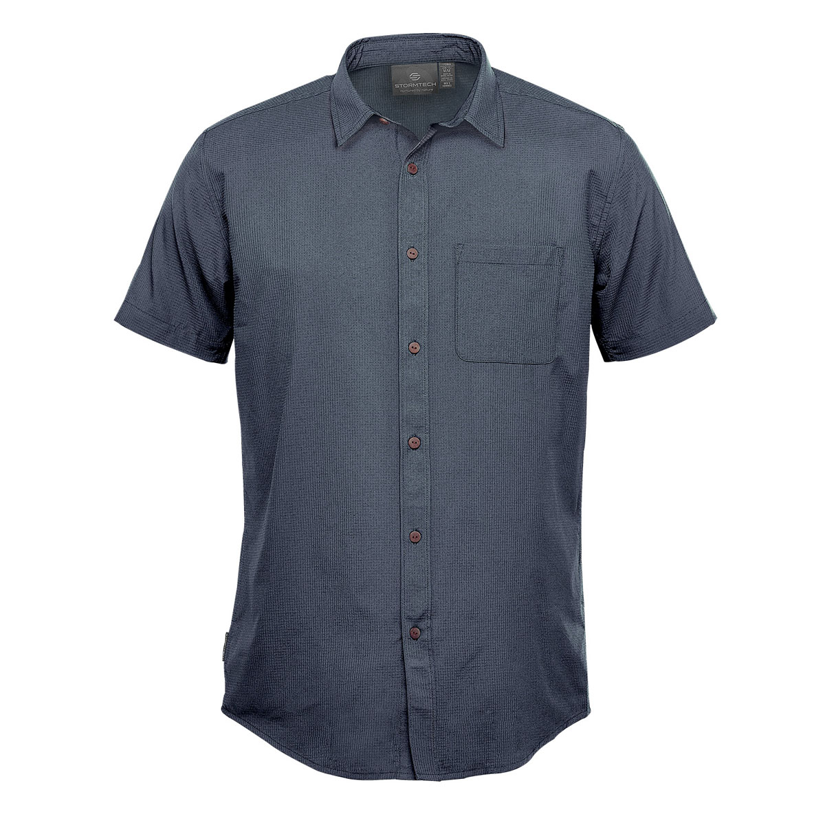 Stormtech Stormtech Men's Azores Quick Dry Shirt - QRT-1 DARK DENIM HEATHER