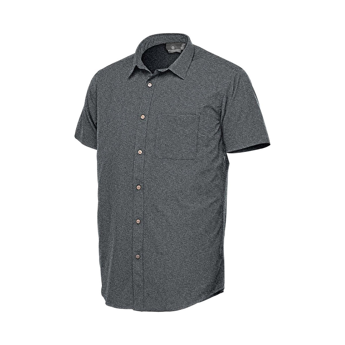 Stormtech Stormtech Men's Azores Quick Dry Shirt - QRT-1 HEATHER GREY